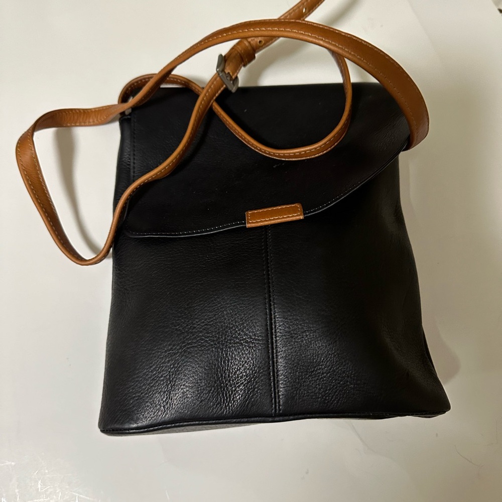 Leanne leather collection crossbody purse